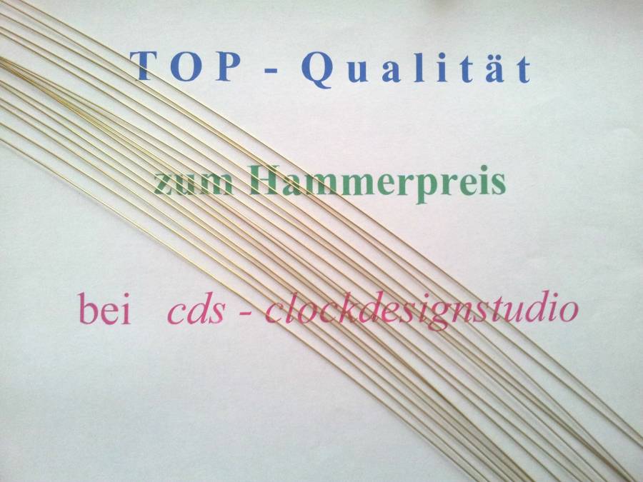 Draht Basteldraht 0,5 mm Messing - verschiedene Längen