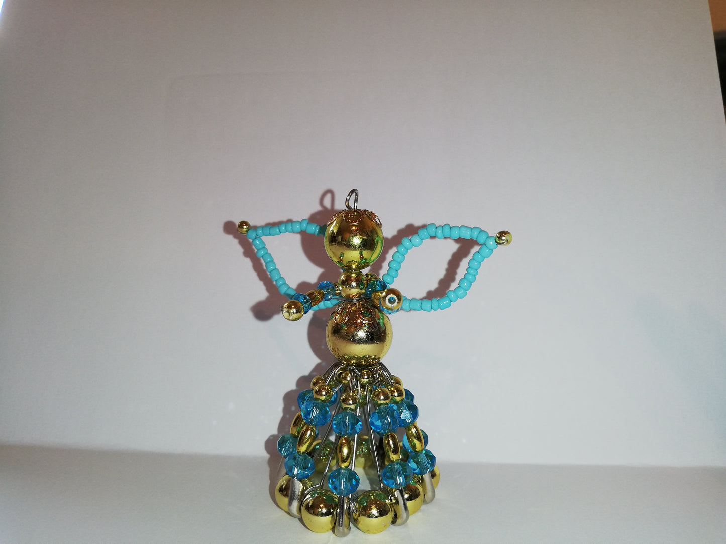 Perlen Engel, 6cm , versch. Unikate , echte Handarbeit ,Dekoration, Deko