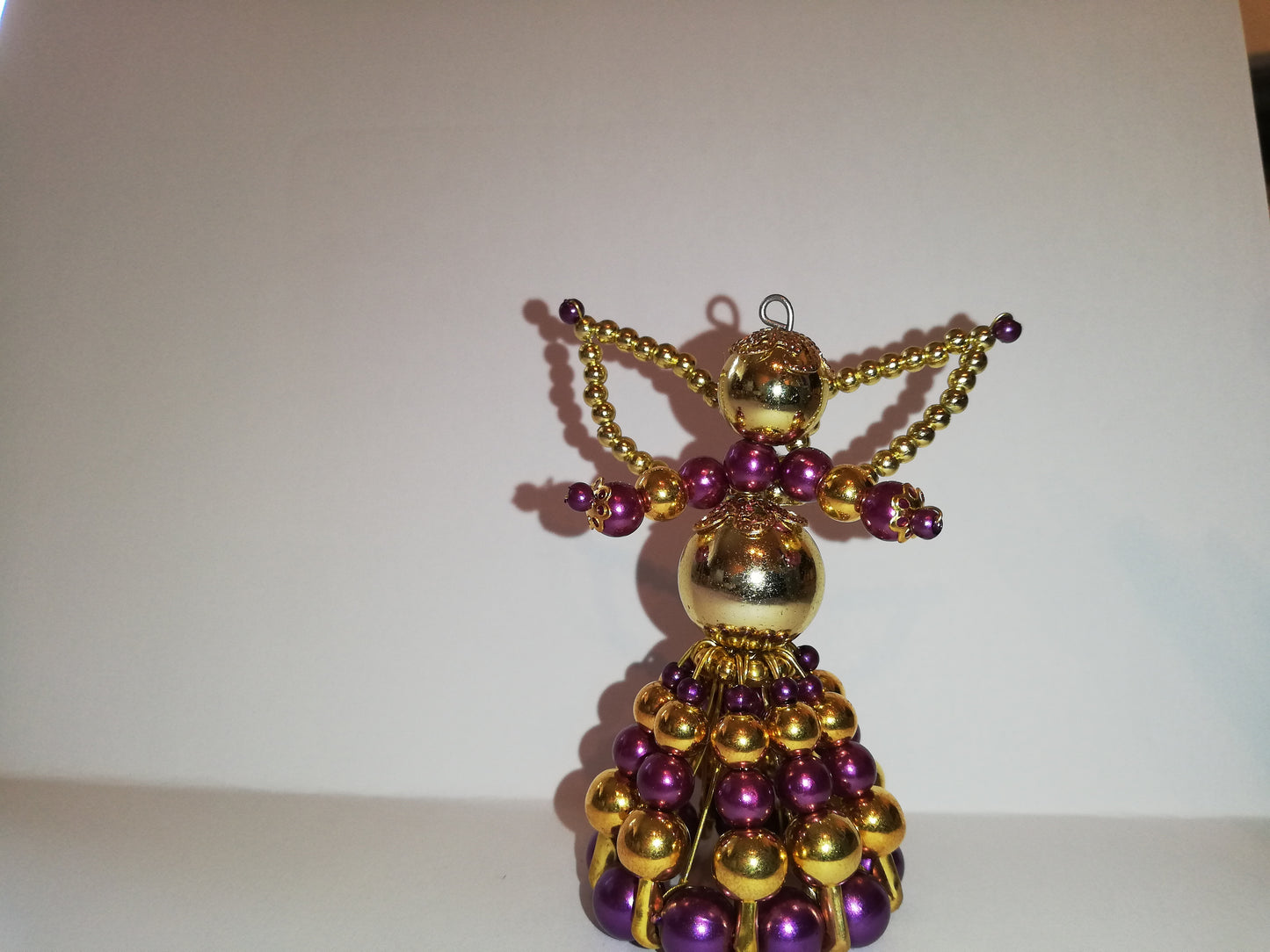 Perlen Engel, 6cm , versch. Unikate , echte Handarbeit ,Dekoration, Deko