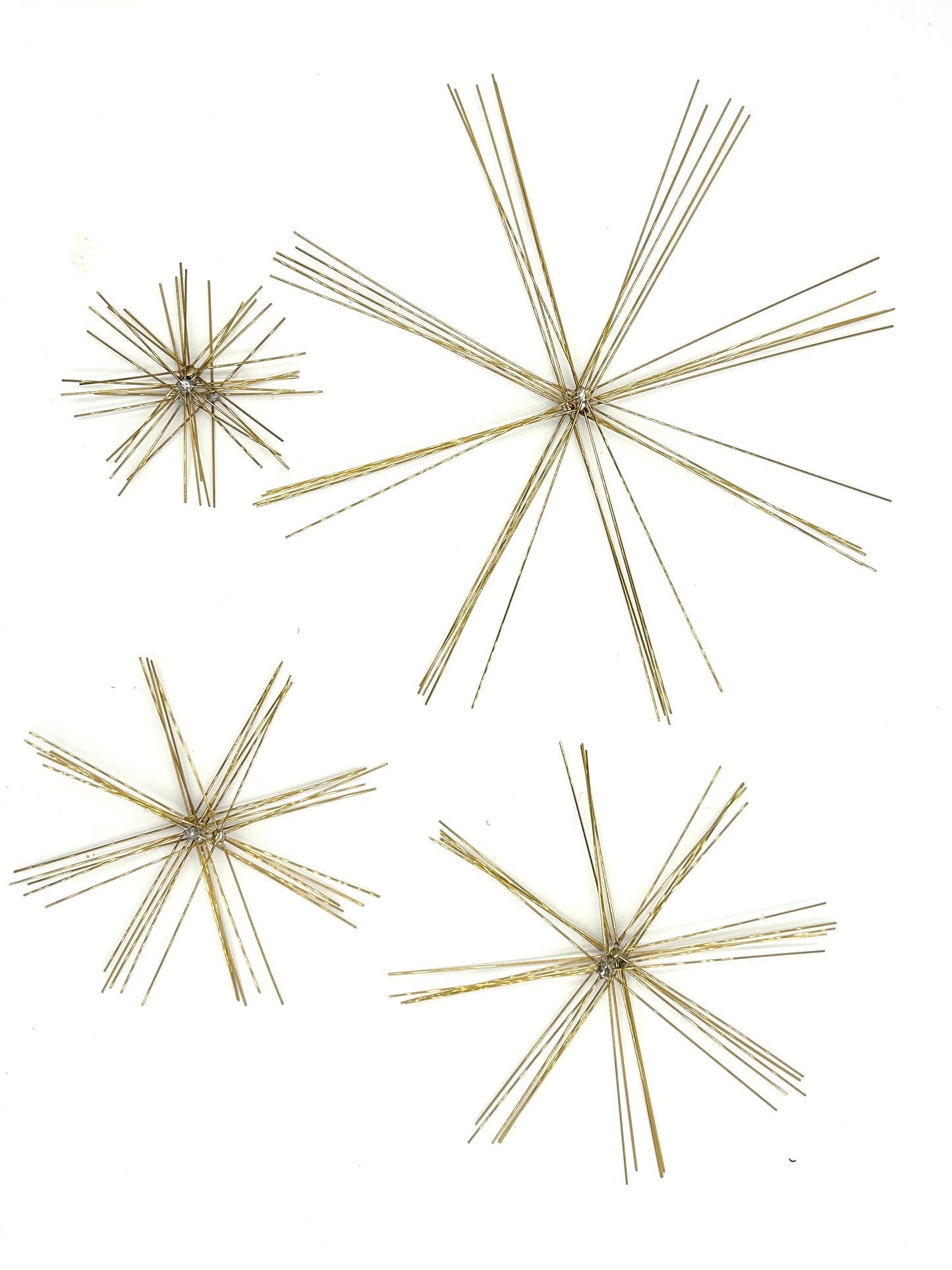Drahtsterne Set , 40 - teilig ,5 / 8 / 10 / 15 cm je 10 Stück