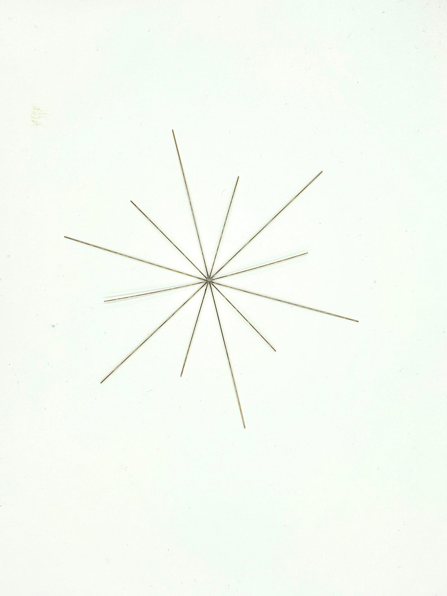 Drahtsterne 16-strahlig 5 / 8 / 10 / 15 / 20 cm - Draht 0,5 / 0,7 mm