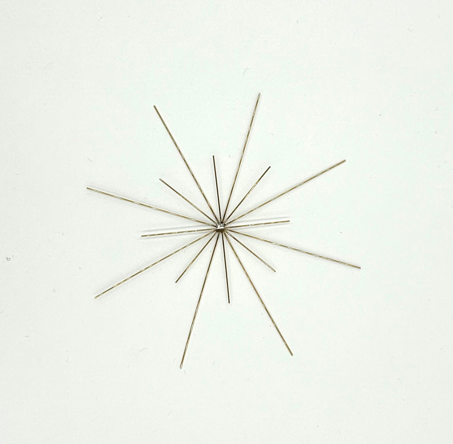 Drahtsterne 16-strahlig 5 / 8 / 10 / 15 / 20 cm - Draht 0,5 / 0,7 mm