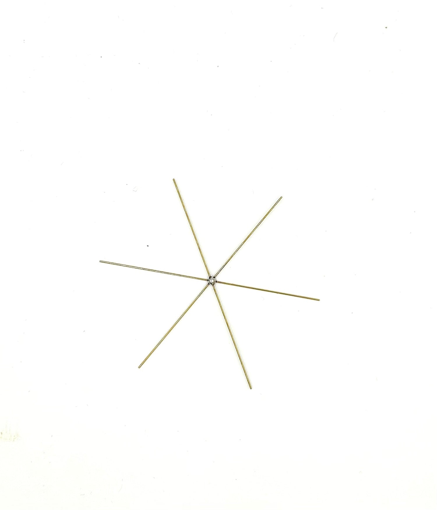 6 strahlige Drahtsterne
