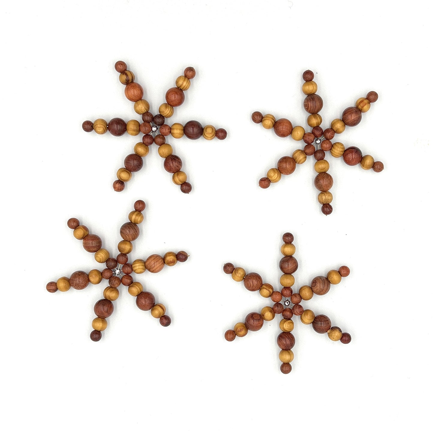 Perlensterne Perlen Sterne Drahtsterne Schmuck