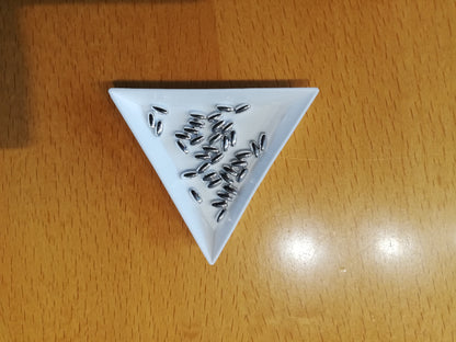 Oliven Acrylperlen 3x6 und 6x12mm Farbwahl