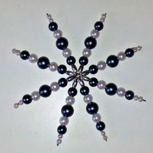 Perlensterne Bastelset - Auswahl Perlen Sterne Drahtsterne Set Schmuck Deko