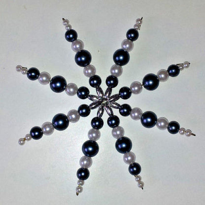 Perlensterne Bastelset - Auswahl Perlen Sterne Drahtsterne Set Schmuck Deko