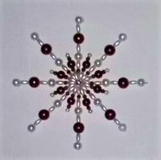 Perlensterne Bastelset - Auswahl Perlen Sterne Drahtsterne Set Schmuck Deko